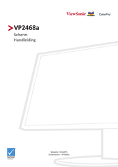 ViewSonic ColorPro VP2468a Handleiding