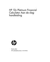 HP 12c Snel Aan De Slag