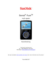 SanDisk Sansa Fuze Handleiding