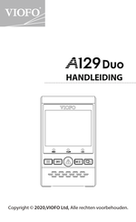 Viofo A129 Duo Handleiding