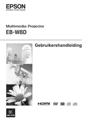 Epson EB-W8D Gebruikershandleiding