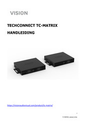 Vision TECHCONNECT TC-MATRIX Handleiding