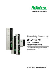 Nidec Unidrive SP Handleiding