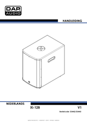 DAP Audio Xi-12B Handleiding