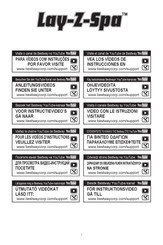 Bestway LAY-Z-SPA Handleiding