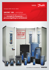 Danfoss VACON 100 Gebruikersgids