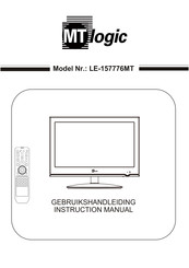 MT Logic LE-157776MT Gebruikershandleiding