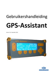 MCF GPS-Assistant Gebruikershandleiding