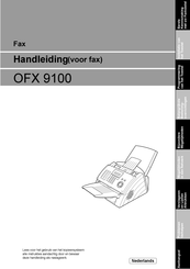 Olivetti OFX 9100 Handleiding