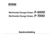 Epson Multimedia Storage Viewer P-6000 Basishandleiding