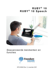 Freedom Scientific RUBY 10 Gebruikershandleiding