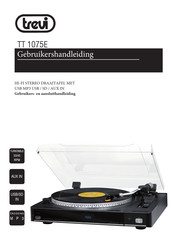 Trevi TT 1075E Gebruikershandleiding