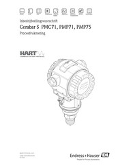 Endress+Hauser Cerabar S PMC71 Bedieningsvoorschrift