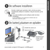 Kodak EASYSHARE M1033 Gebruiksaanwijzing