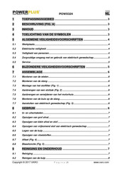 Powerplus POWX324 Gebruikershandleiding