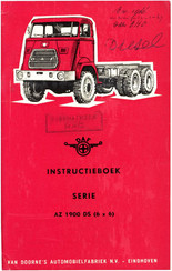 DAF AZ 1900 DS 6x6 Series 1966 Instructieboekje