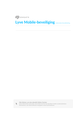 Seagate Lyve Mobile-beveiliging Gebruikershandleiding