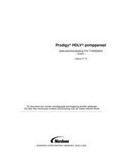 Nordson Prodigy HDLV Gebruikershandleiding