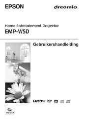 Epson dreamio EMP-W5D Gebruikershandleiding