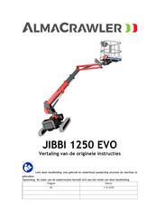 ALMACRAWLER JIBBI 1250 EVO Instructies