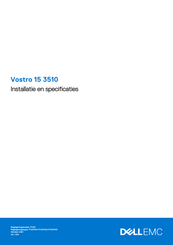 Dell Vostro 15 3510 Installatiehandleiding