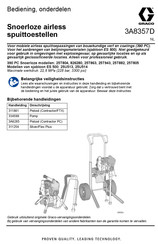 Graco 25T863 Bediening, Onderdelen, Reparatie