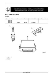 Saab 32 025 636 Montagehandleiding