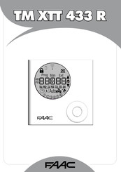 FAAC TM XTT 433 R Gebruikershandleiding