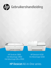 HP Ink Advantage Ultra 2800 Gebruikershandleiding