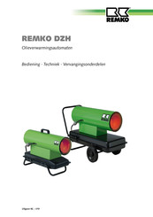 REMKO DZH 20 Bedieningshandleiding