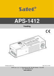 Satel APS-1412 Gebruiksaanwijzing