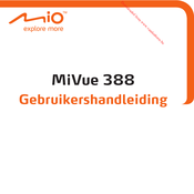 Mio MiVue 388 Gebruikershandleiding