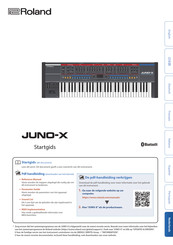 Roland JUNO-X Startgids