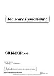 KOBELCO YY09045001 Bedieningshandleiding