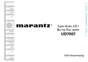 Marantz UD7007 Gebruiksaanwijzing