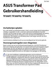 ASus TF300TG Gebruikershandleiding