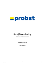 probst STS-43-EH-23 Bedrijfshandleiding