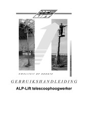 ALP-Lift PHCI 1100-EU Gebruikershandleiding