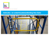 Kee safety Gate Gebruiks- En Onderhoudshandleiding