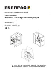 Enerpac SFP409S Gebruiks- En Onderhoudshandleiding