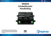 Digikeijs DR4018 Handleiding