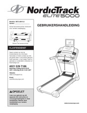 NordicTrack ELITE 5000 Gebruikershandleiding