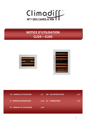 Climadiff CLI45 Handleiding