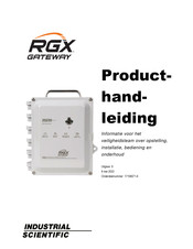 Industrial Scientific RGX Handleiding