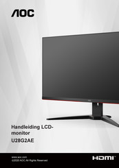 AOC U28G2AE Handleiding