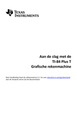 Texas Instruments TI-84 Plus CE-T Snel Aan De Slag