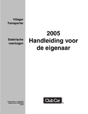 Club Car Villager 2005 Handleiding