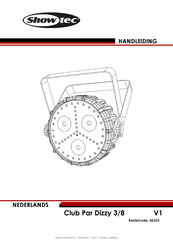 SHOWTEC Club Par Dizzy 3/8 Handleiding
