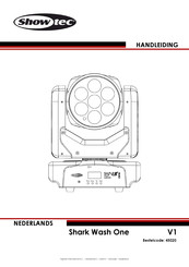 SHOWTEC Shark Wash One Handleiding