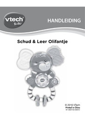 VTech baby Schud & Leer Olifantje Handleiding